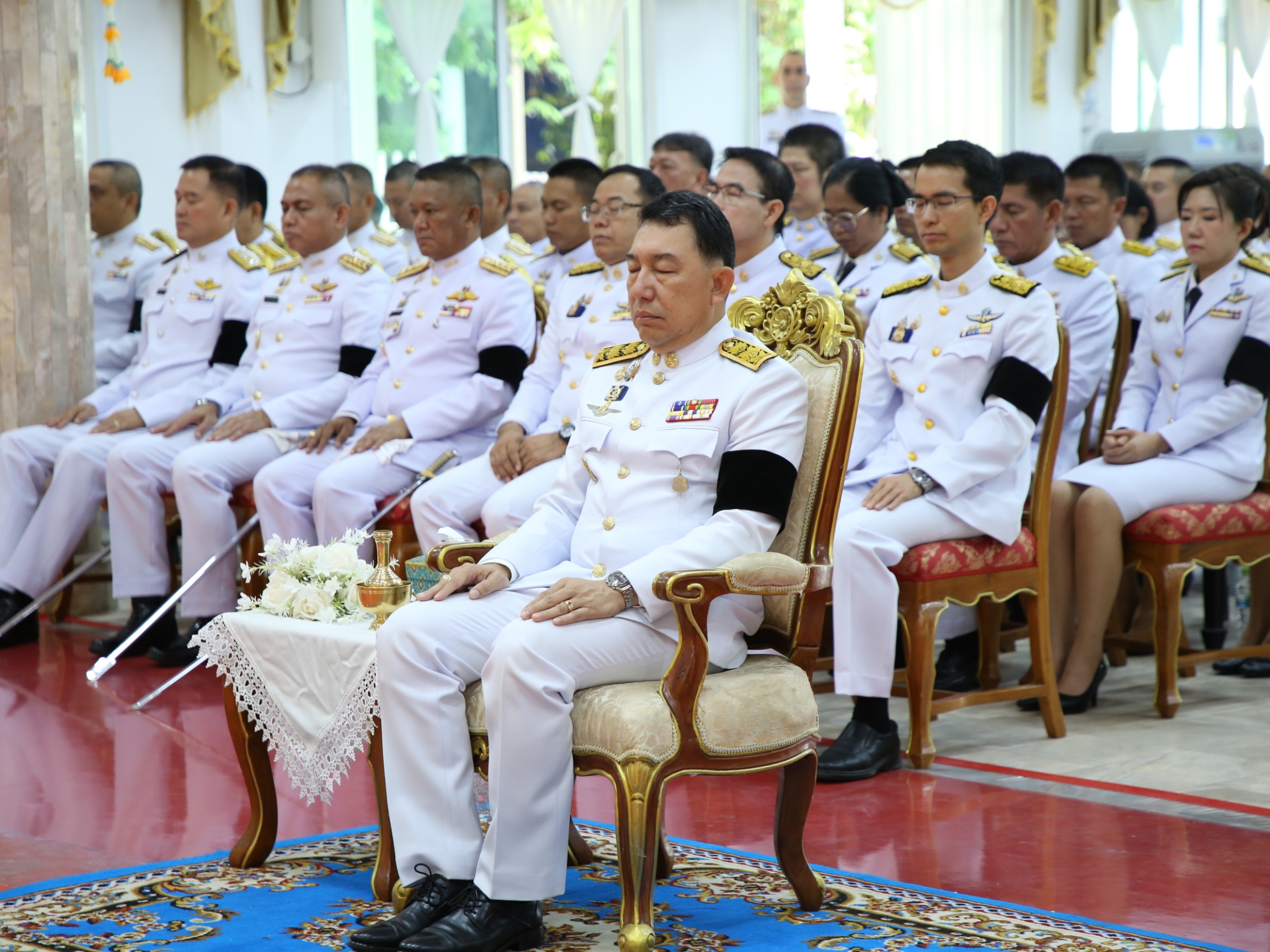 title - สำนักงานการปฏิรูปที่ดินจังหวัดเพชรบูรณ์เข้าร่วม พิธีบำเพ็ญกุศลสัตตมวาร ถวายเป็นพระราชกุศลแด่สมเด็จพระเจ้าลูกเธอ เจ้าฟ้าพัชรกิติยาภา นเรนทิราเทพยวดี กรมหลวงราชสาริณีสิริพัชร มหาวัชรราชธิดา 
